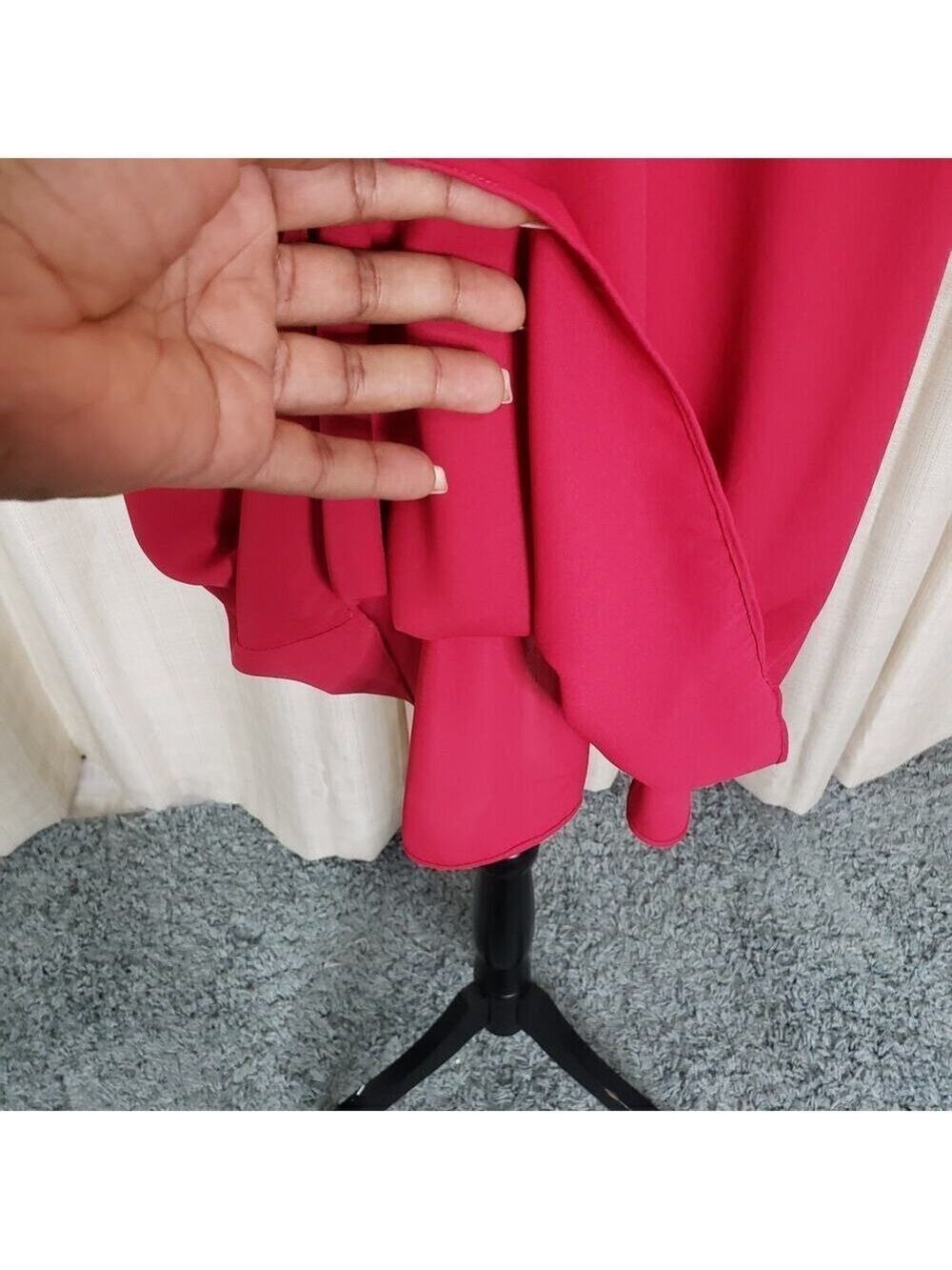 Soprano Women's Red Halter Mini Dress Size XS - Picture 5 of 8